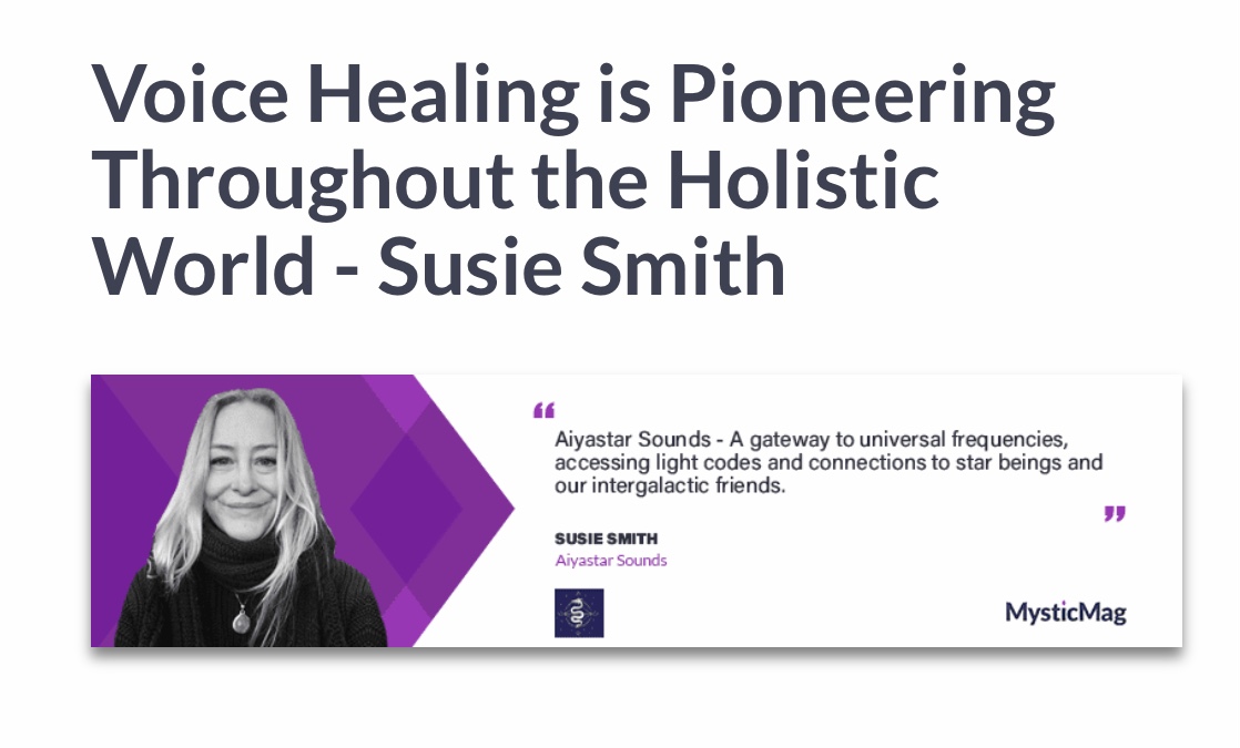 Voice Healing with Susie Smith